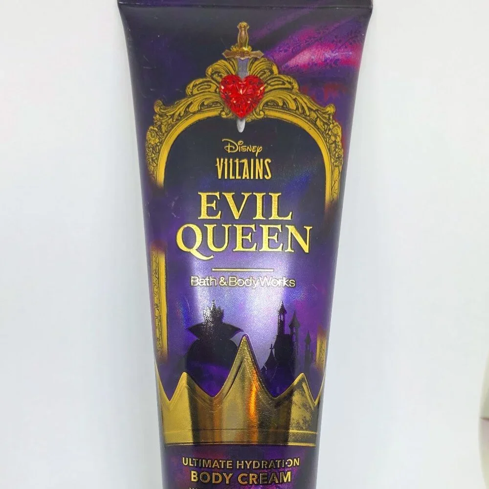 DISNEY VILLAINS EVIL QUEEN BATH & BODY WORKS BODY LOTION LIMITED EDITION